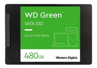 Disco Ssd 480 Gb Interno Wd Green Sata Estado Solido Fs