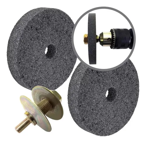 Pedra De Esmeril 3 Pol P/ Furadeira Makita Bosch Skil Hammer Pedra De Esmeril 3 Pol P/ Furadeira Makita Bosch Skil Hammer