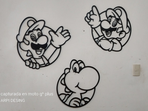 Cuadros Para Decoración Mario Bross