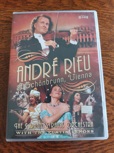 André Rieu: At Schönbrunn, Vienna. Dvd Original, Un Sólo Uso
