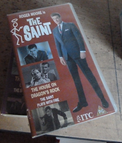 Videocassettes El Santo Con Roger Moore (Usado)