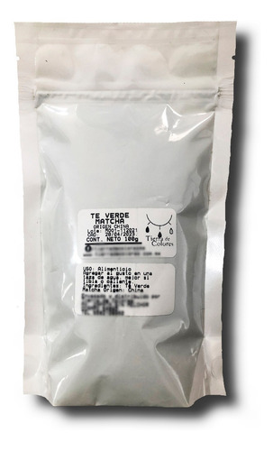 Imagen 4 de 8 de Te Verde Matcha Genuino Y 100% Puro Sin Azucar 100g