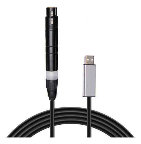 Adaptador De Transmisor Dmx Inalámbrico Usb A Cable Studio C