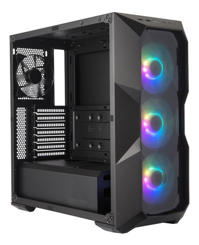 Imagen 5 de 10 de Gabinete Cooler Master Masterbox Td500 Rgb Ventana