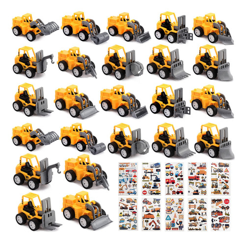 Nunesoke 24 Mini Camiones De Construccion, Vehiculos De Cons