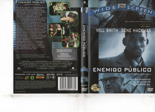 Enemigo Público (1998) - Dvd Original - Mcbmi