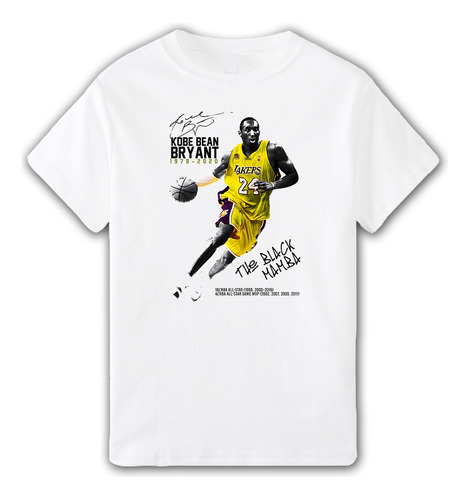 Remera Kobe Bryant - Basquet Lakers Mamba Aesthetic Unisex 1