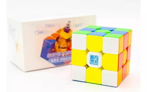 Cubo Mágico 3x3 Magnético Metálico Stickerless Cor Da Estrutura Cromado