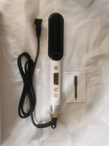 Cepillo For Peinar Cabello Plancha Eléctrica Control Temp