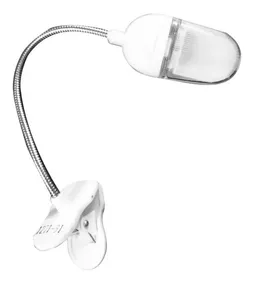 Luz Led Broche Señalador Para Libro Luz Clip Libros