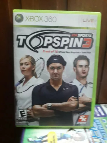 Top Spin 3 - Fisico - Usado - Xbox 360