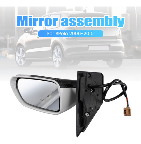 Espejo Retrovisor M5car Right 6q1857508p9b9, Puerta Reflecto