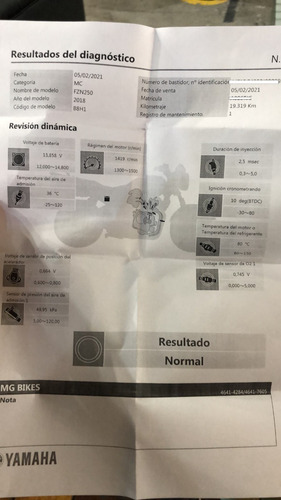Yamaha Fz 25 - Michelin Pilot Street Parabrisas Oportunidad
