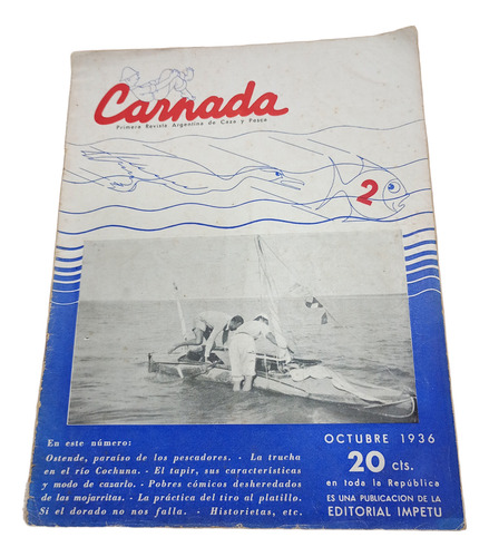 Revista Carnada Impetu Octubre 1936 N°2 (Usado)