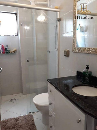 Imagem 14 de 15 de Apartamento A Poucos Metros Do Mar, Semi Mobiliado Com 3 Dormitórios (sendo 2 Suítes), Sacada Com Churrasqueira À Carvão, 1 Vaga Privativa De Garagem! - Ap0023