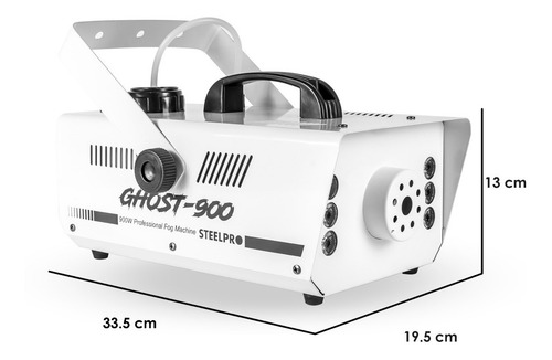 Imagen 6 de 6 de Camara De Humo Steelpro 900w + 3litros De Liquido De Humo