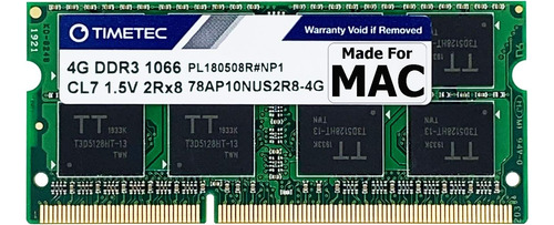 Memoria Ram Timetec Hynix Ic 4gb Ddr3 1066mhz