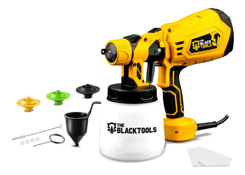 A Pistola De Pintura Hvlp 1.4l 600w Com 4 Bicos Tpp150