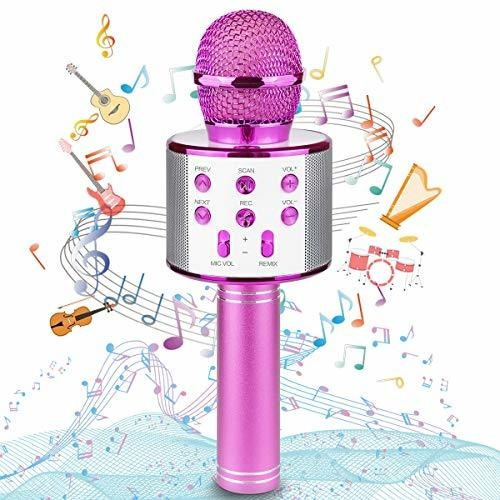 Microfono Inalambrico Bluetooth De Karaoke Para Niños Karao