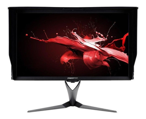 Monitor Gsync para jugadores Predator X27 4k 144 Hz, color negro