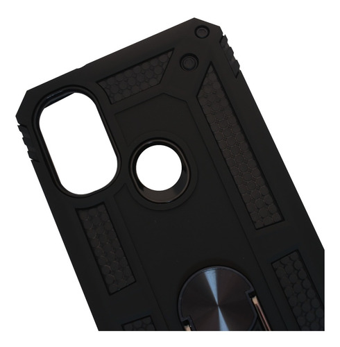 Funda / Mica Para Motorola E20 E30 E40 Anillo Uso Rudo