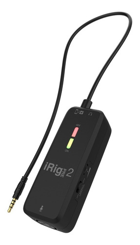 Imagen 3 de 8 de Ik Multimedia Irig Pre 2 Interfaz De Audio Con Phantom