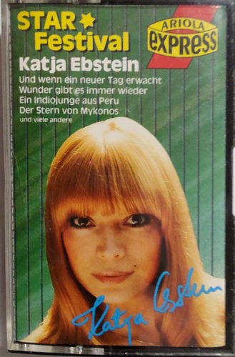 Cassette De Katja Ebstein Star Festival (2577