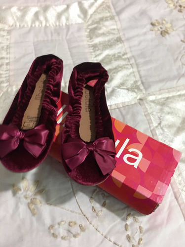 Libelula Zapatos Flats Para Dama 21 Mex Color Guinda