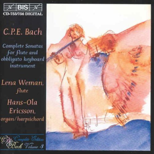 C.p.e. Bach; Lena Weman Sonatas Completas Para Flauta En Cd