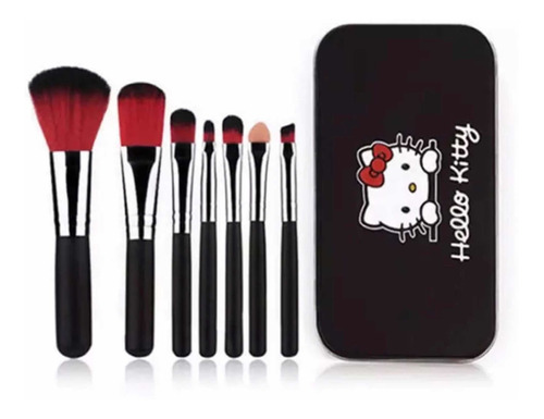 Set De Pinceles Maquillaje Hello Kitty