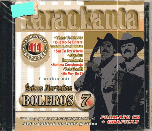 Karaokanta 414 Exitos Norteños Boleros 7