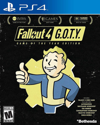 Jogo Fallout 4 Game Of The Year Edition Ps4 Midia Fisica