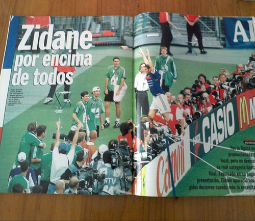 El Gráfico Ascenso De Talleres Francia Campeon Mundial 98