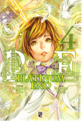 Platinum End N° 04 - Em Português - Editora Jbc - Formato 13,5 X 20 - Capa Mole - Bonellihq Cx470 J23