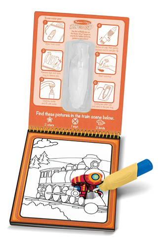 2 Libros Water Wow Pinta Con Agua Juego Didactico M&d