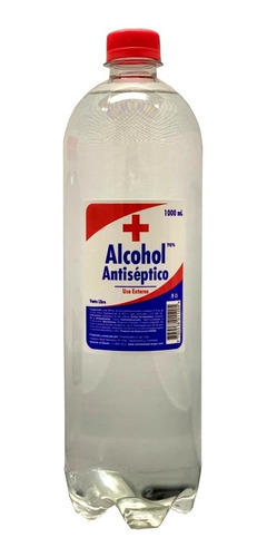 Alcohol Antiséptico Al 70% - 1 Litro X6 U.