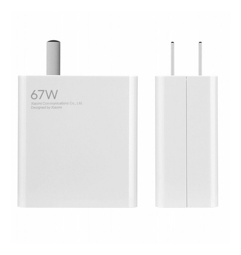 Imagen 2 de 5 de Cargador Original Xiaomi 67w Para Mi 11 Ultra + Cable Tipo-c