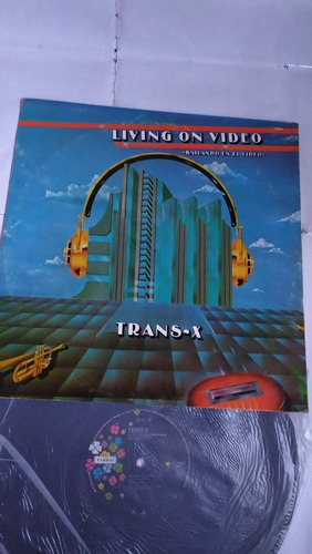 Trans X Living On Video Bailando En El Vídeo Disco De Vinil 