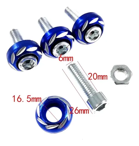 Kit 155 Piezas Acero Inoxidable Para Carenado De Moto: Tornillos Y Tuercas Universales | No Más óxido