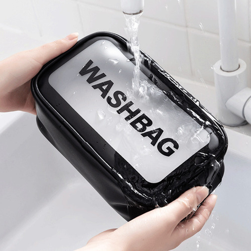 Neceser Bolsas Portátil De Maquillaje Transparente 2 Pcs