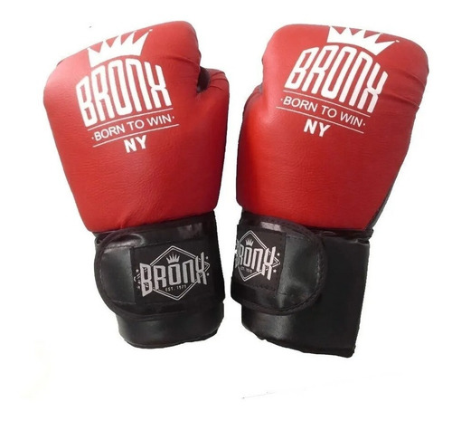 Imagen 1 de 6 de Guantes De Boxeo Full Contact Bronx Mma Kick Box 10 12 14 Oz