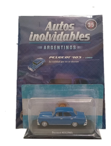Auto Coleccion Inolvidables Peugeot 403 1960 1/43