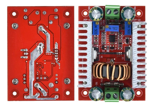 Tecneu Regulador Elevador De Voltaje Dc-dc 15a 400w Step-up Boost 10-60v Fuente