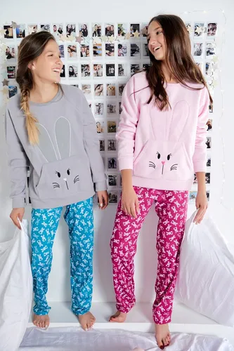 Pijama De Polar Para Adolescentes Tutta La Frutta Mr Rabbits