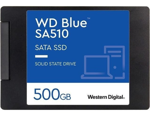 Disco Interno Ssd De 2.5  Western Digital Blue Sa510 500gb