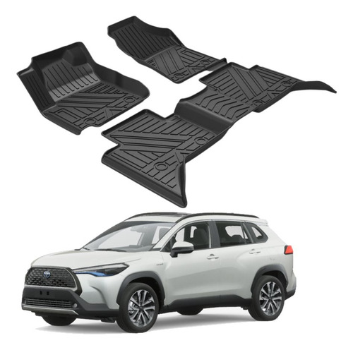 Kit Pisos Rígido Calce Perfecto Toyota Corolla Cross 2021/24