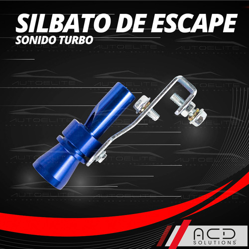 Silbato De Escape Mofle Colilla Sonido Turbo Para Auto Moto