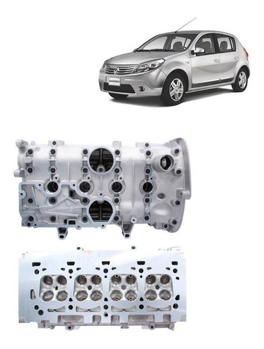 Culata Motor Para Renault Sandero 1.6 K4m Dohc 2008 2014