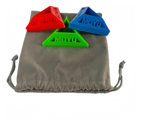 Bases Para Cubo Moyu 10 Piezasbolsa De Tela