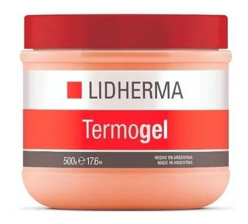 Gel Quemador De Grasa Lidherma Termo Gel Reductor 500gr Tipo De Envase Pote Fragancia Neutro